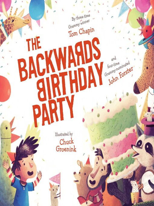Title details for The Backwards Birthday Party by Tom Chapin - Wait list